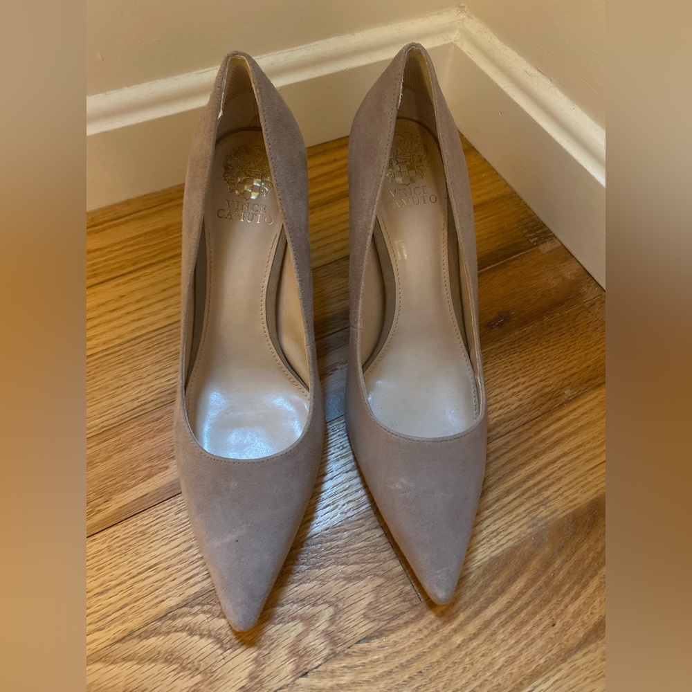 Vince Camuto Suede Heels